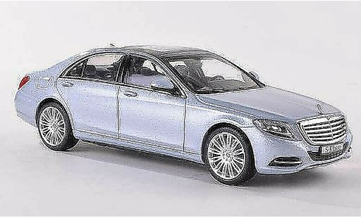 Mercedes Classe S Base 1/43 Schuco (W222) blue 2013 diecast model cars