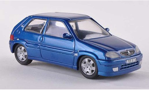Citroen Saxo VTS 1/43 Paradcar blue diecast model cars