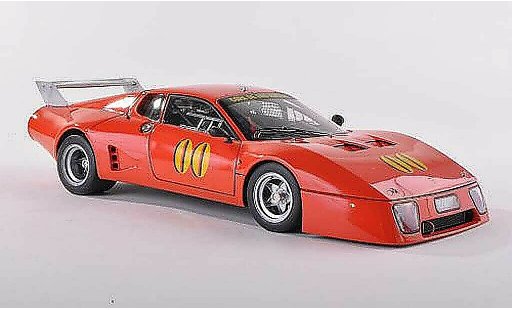 Ferrari 512 BB LM 1/18 BBR Models No.00 Copa de Oro Racing orangerot 1979 diecast model cars