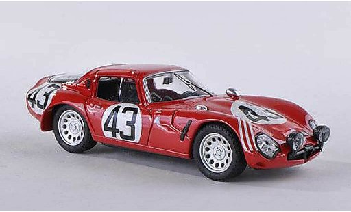 Alfa Romeo Giulia TZ2 1/43 Best Nr.43 24h Le Mans 1965 Zeccoli/Rosinski diecast model cars