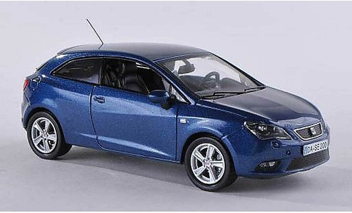 Seat Ibiza SC 1/43 Seat black-blue 2013 diecast model cars
