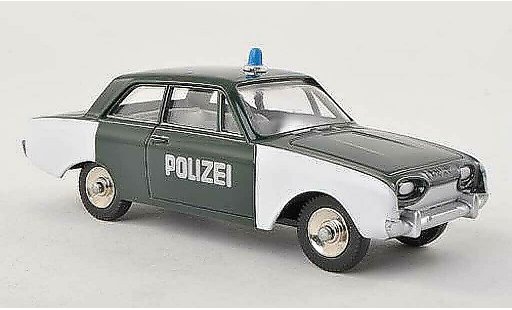 Ford Taunus 17M P3 1/43 Dinky Toys police diecast model cars