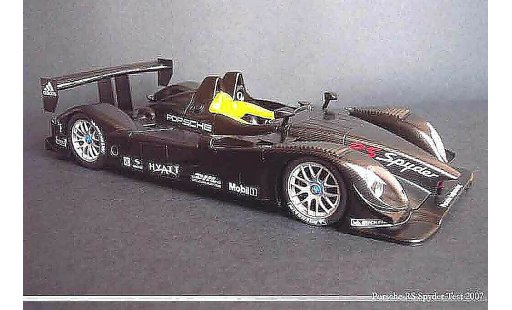 Porsche RS Spyder 1/18 Autoart presentation 07 carbone diecast model cars
