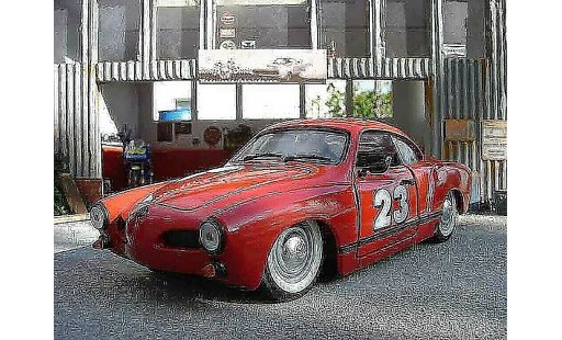 Volkswagen Karmann Ghia Base 1/18 Solido ghia red diecast model cars