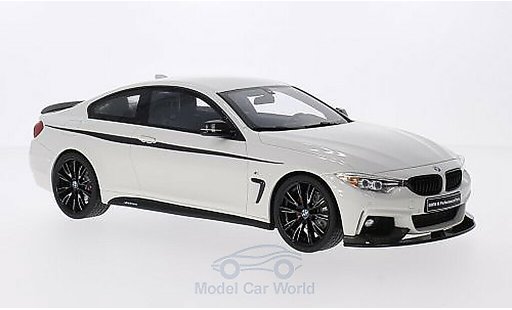 Bmw 435 F32 1/18 GT Spirit i M Performance white diecast model cars