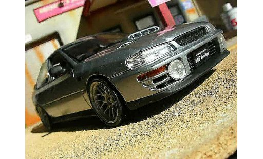 Subaru Impreza STI 1/18 Autoart GT Turbo wrx grey diecast model cars