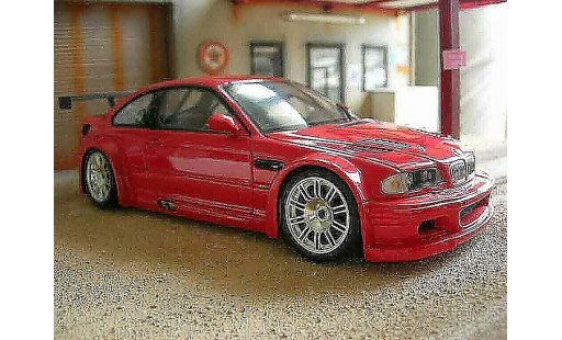 Bmw M3 coupe 1/18 Minichamps GTR E46 red diecast model cars