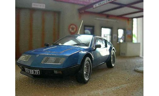 Alpine A310 rallye 1/18 Norev blue diecast model cars