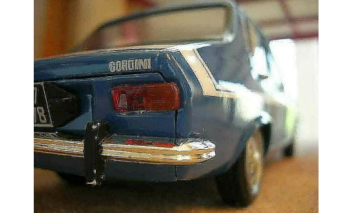 Renault 12 Gordini 1/18 Solido 1971 blue diecast model cars