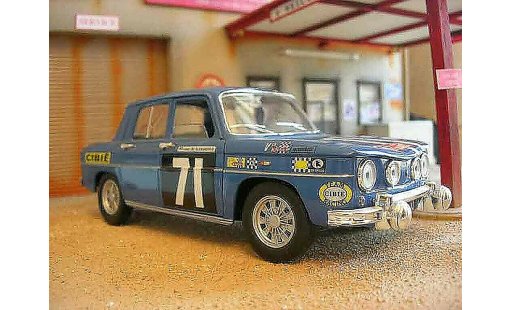 Renault 8 Gordini 1/18 Solido rallye diecast model cars