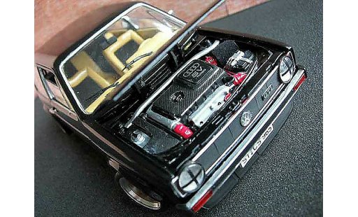 Volkswagen Golf GTI 1/18 Solido 1 swap moteur audi tt black diecast model cars