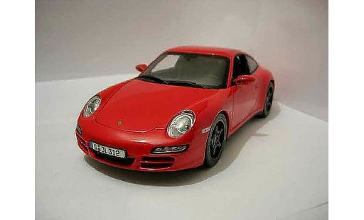 Porsche 911 4S 1/18 Norev red diecast model cars