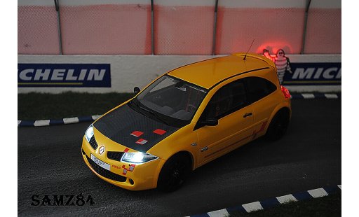 Renault Megane R26R 1/18 Ottomobile Jaune Sirius LED diecast model cars