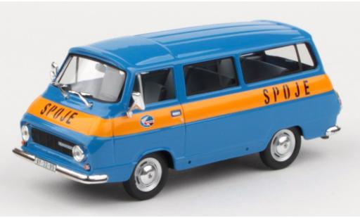 Diecast model cars Skoda 1203 1/43 Abrex Mikrobus blue Spoje 1974 Skoda 1203 1/43 Abrex Mikrobus blue Spoje 1974 diecast model cars