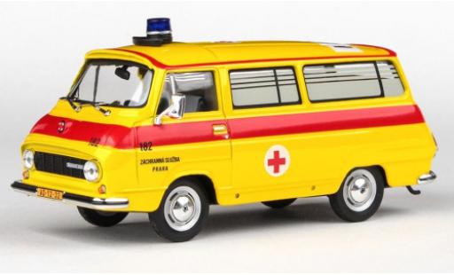 Diecast model cars Skoda 1203 1/43 Abrex Mikrobus Sanitka Zachranna Sluzba Praha (CZ) 1974 Skoda 1203 1/43 Abrex Mikrobus Sanitka Zachranna Sluzba Praha (CZ) 1974 diecast model cars