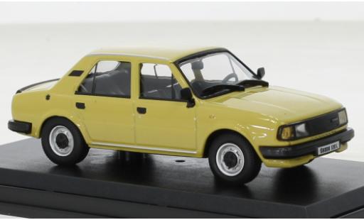 Skoda 120 1/43 Abrex L beige 1984 diecast model cars
