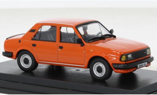 Skoda 120 1/43 Abrex L orange 1984 diecast model cars
