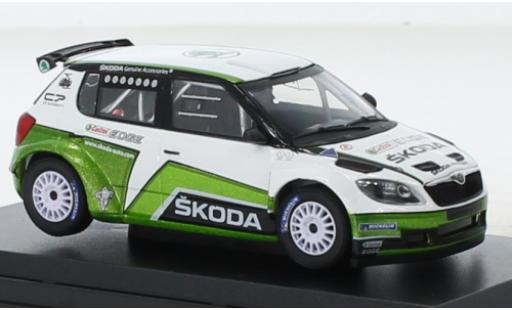 Skoda Fabia 1/43 Abrex II FL S2000 Motorsport Design 2012 diecast model cars