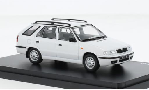 Skoda Felicia 1/43 Abrex FL combi white 1998 diecast model cars