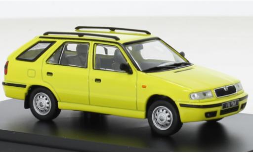 Skoda Felicia 1/43 Abrex FL combi yellow clair 1998 diecast model cars
