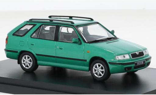 Skoda Felicia 1/43 Abrex FL Combi metallise green 1998 diecast model cars
