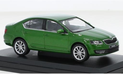 Diecast model cars Skoda Octavia 1/43 Abrex III metallise green 2012 Skoda Octavia 1/43 Abrex III metallise green 2012 diecast model cars
