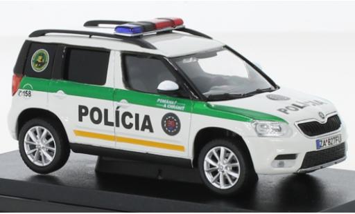 Skoda Yeti 1/43 Abrex FL Policia (SR) 2013 diecast model cars