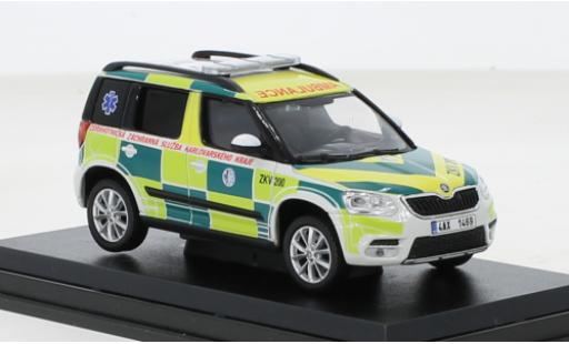 Skoda Yeti 1/43 Abrex FL ZZS Karlovarskeho Kraje 200 2013 diecast model cars