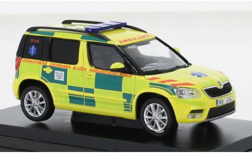 Skoda Yeti 1/43 Abrex FL ZZS Pardubickeho Kraje 161 2013 diecast model cars