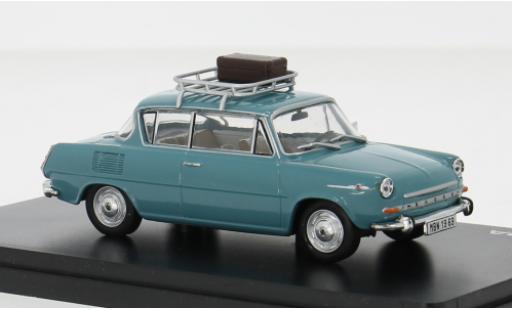 Diecast model cars Skoda 110 1/43 Abrex 0MBX blau 1969 1:43 Skoda 110 1/43 Abrex 0MBX blau 1969 1:43 diecast model cars