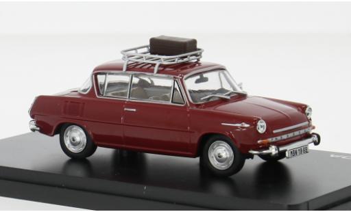 Diecast model cars Skoda 110 1/43 Abrex 0MBX rot 1969 1:43 Skoda 110 1/43 Abrex 0MBX rot 1969 1:43 diecast model cars