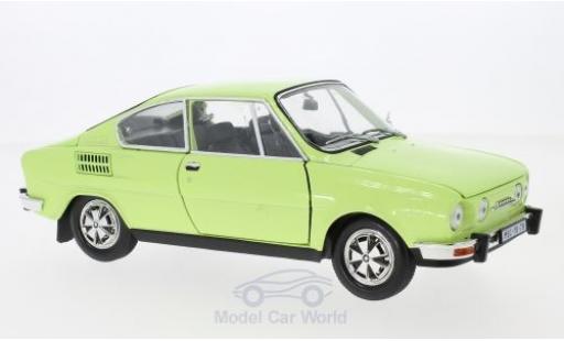 Skoda 110 1/18 Abrex R Coupe green 1980 diecast model cars