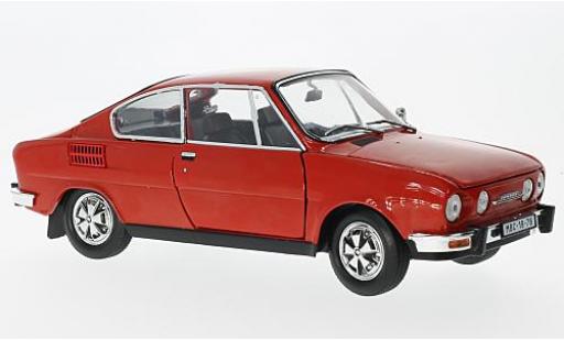 Diecast model cars Skoda 110 1/18 Abrex R Coupe red 1980 Skoda 110 1/18 Abrex R Coupe red 1980 diecast model cars