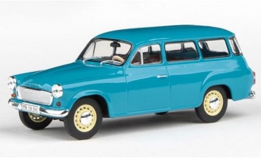 Skoda 120 1/43 Abrex 2 blue 1964 diecast model cars