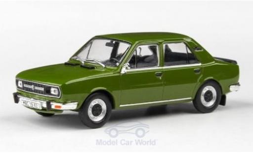 Skoda 120 1/43 Abrex L oliv 1982 diecast model cars