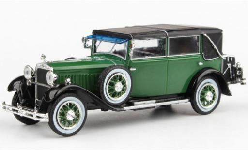 Skoda 860 1/43 Abrex green/black RHD 1932 fermé Verdeck diecast model cars