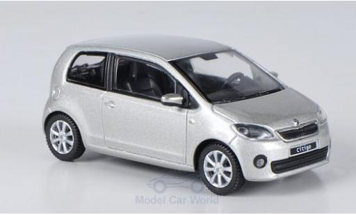 Diecast model cars Skoda Citigo 1/43 Abrex metallic grey 2012 3-Türer Skoda Citigo 1/43 Abrex metallic grey 2012 3-Türer diecast model cars