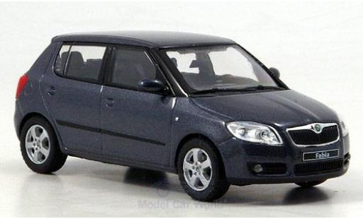 Skoda Fabia 1/43 Abrex II metallic anthrazit 2006 diecast model cars