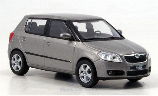 Skoda Fabia 1/43 Abrex II metallic beige 2006 diecast model cars