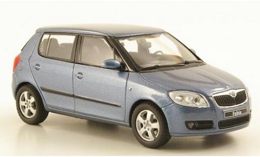 Skoda Fabia 1/43 Abrex II metallic grey 2006 diecast model cars