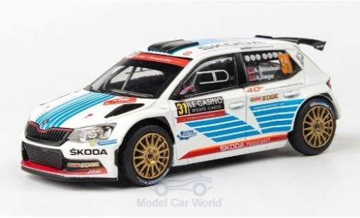 Skoda Fabia 1/43 Abrex III R5 No.31 Rallye WM Rallye Monte Carlo 2017 A.Mikkelsen/A.Jaeger diecast model cars
