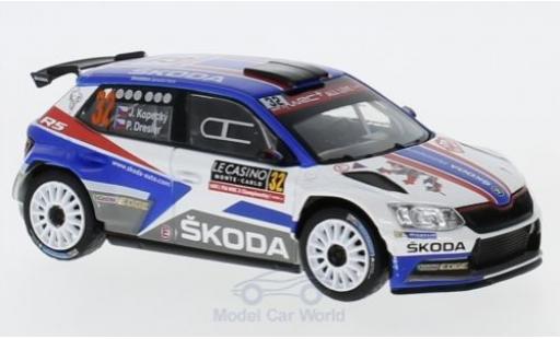 Skoda Fabia 1/43 Abrex III R5 No.32 Rallye WM Rallye Monte Carlo 2018 J.Kopecky/Dresler diecast model cars