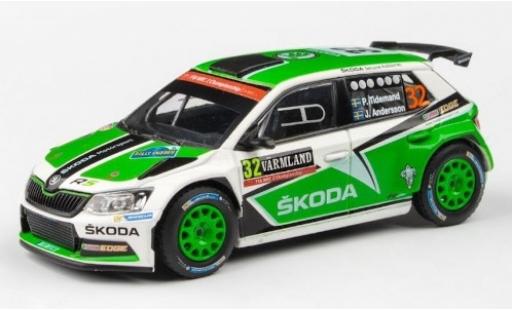 Skoda Fabia 1/43 Abrex III R5 No.32 Rallye WM Rallye Schweden 2016 P.Tidemand/J.Andersson diecast model cars