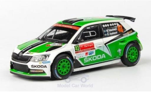 Skoda Fabia 1/43 Abrex III R5 No.43 Rallye WM Rallye Portugal 2015 P.Tidemand/E.Axelsson diecast model cars