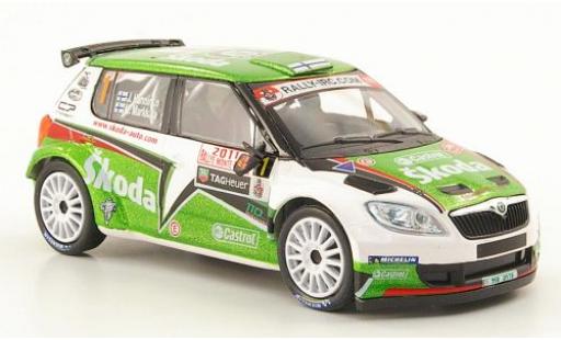 Skoda Fabia 1/43 Abrex S2000 No.1 Rallye Monte-Carlo 2011 diecast model cars