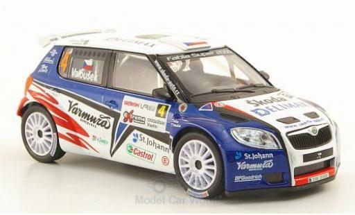 Skoda Fabia 1/43 Abrex S2000 No.4 Delimax Rally Valasska 2010 diecast model cars