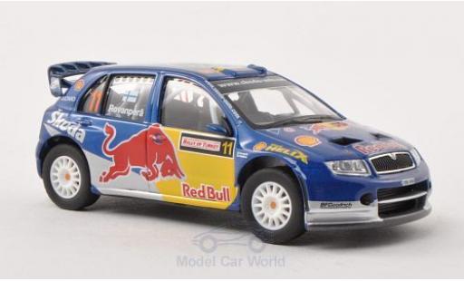 Skoda Fabia WRC 1/43 Abrex WRC Evo II No.11 Red Bull Rally Türkei 2006 diecast model cars