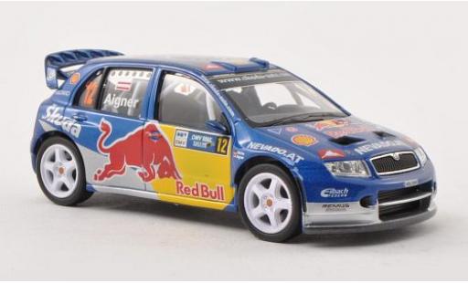 Skoda Fabia 1/43 Abrex WRC Evo II No.12 Red Bull Rallye Deutschland 2006 diecast model cars