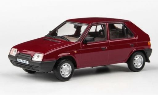 Diecast model cars Skoda Favorit 1/43 Abrex 136L red 1988 Skoda Favorit 1/43 Abrex 136L red 1988 diecast model cars