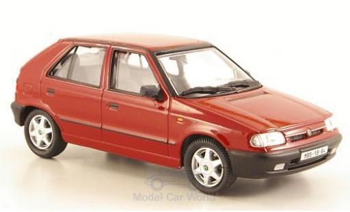 Skoda Felicia 1/43 Abrex 1.3 GLXi red 1994 ohne Vitrine diecast model cars
